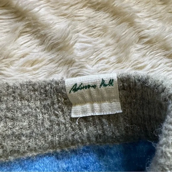 ANDERSSON BELL Khaki & Blue Senya Color Block Lounge Pants - Size L/XL - Picture 9 of 11